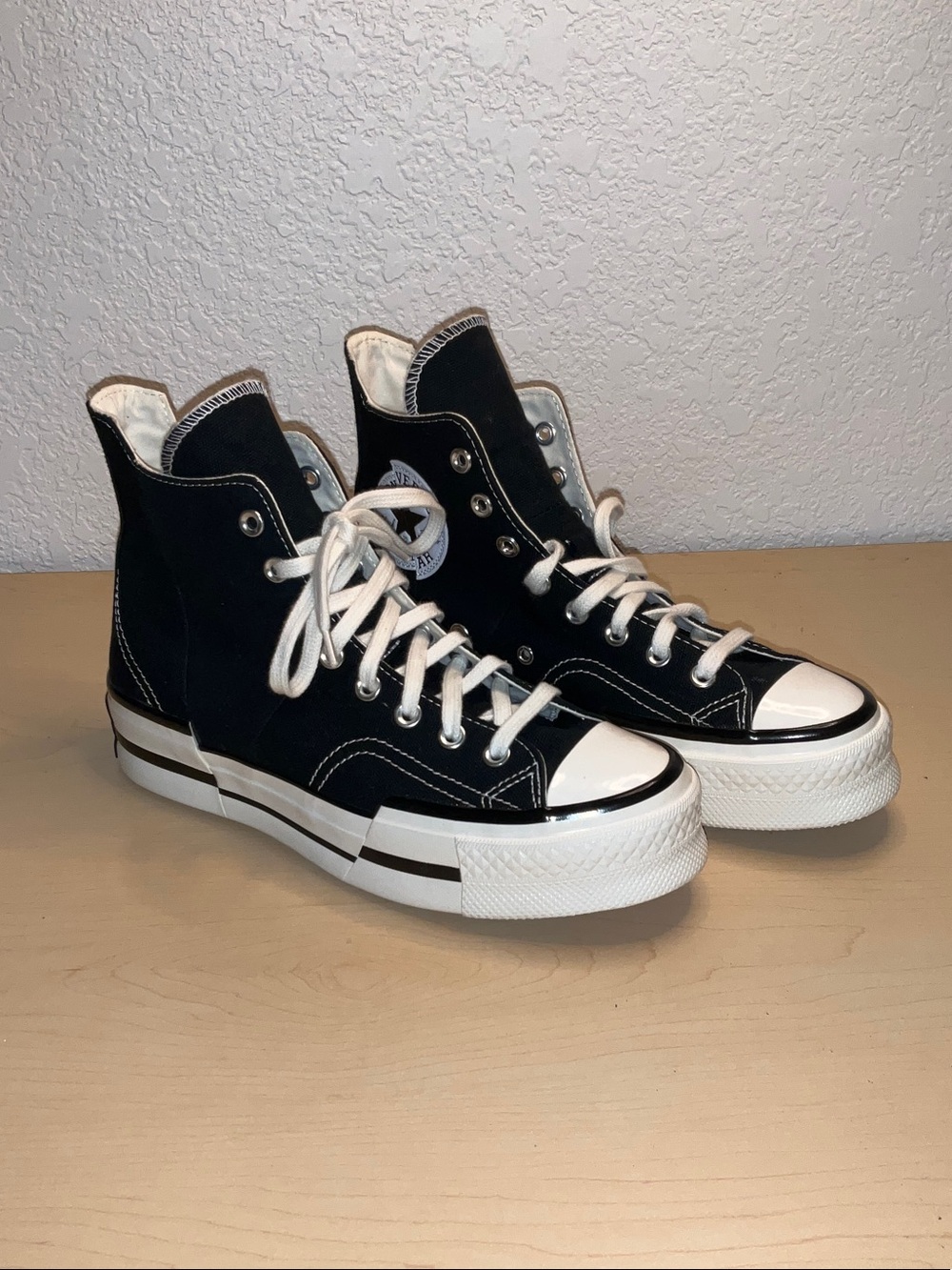Converse Chuck 70 High Top Black Egret Sneakers Men’s 7.5 Women’s 9.5